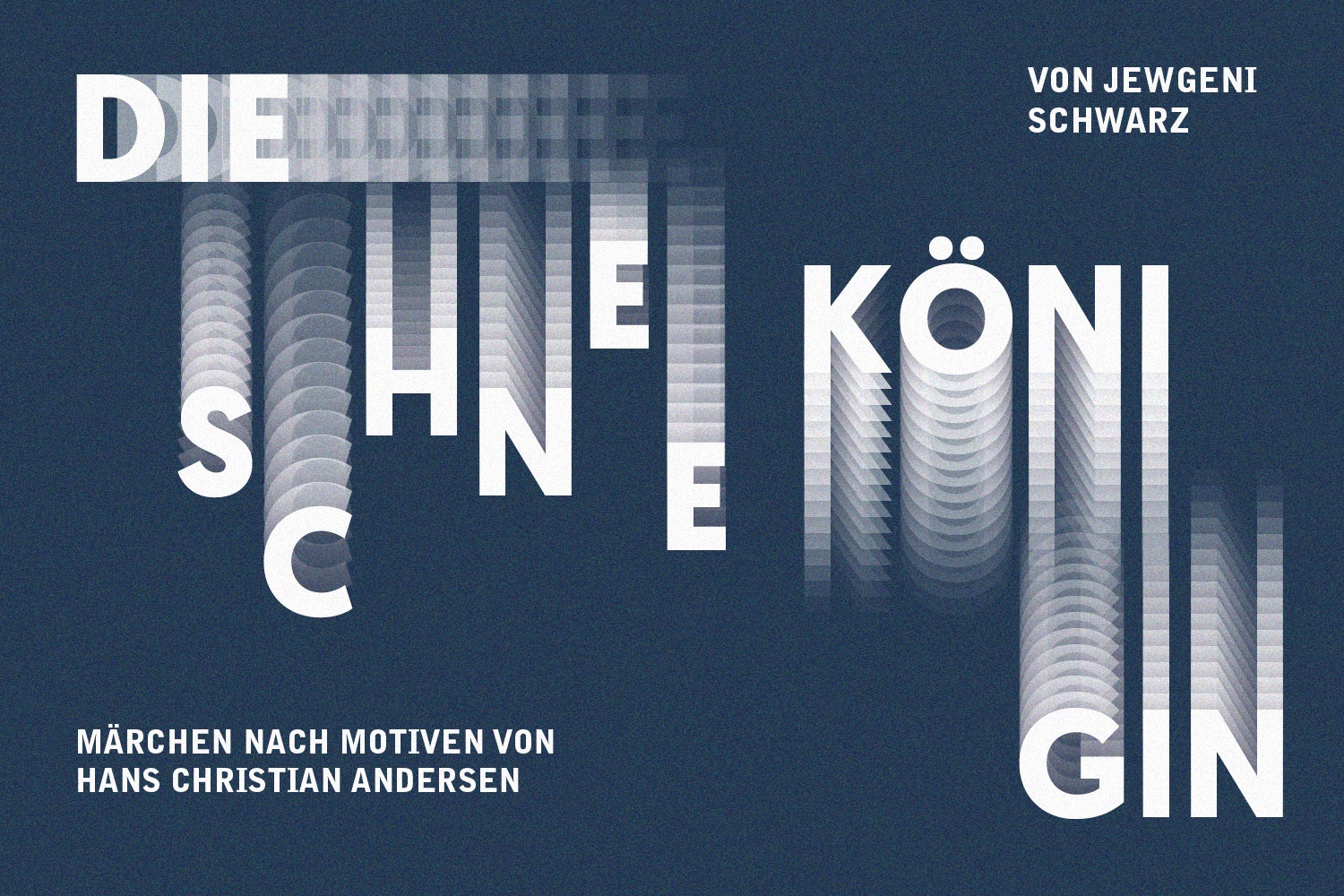 Bild vom Theater-Plakat Die Schneekönigin